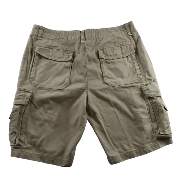 UNION BAY Shorts Men's Cargo Pockets Relaxed Fit Brown Size 42 - Picture 4 of 12
